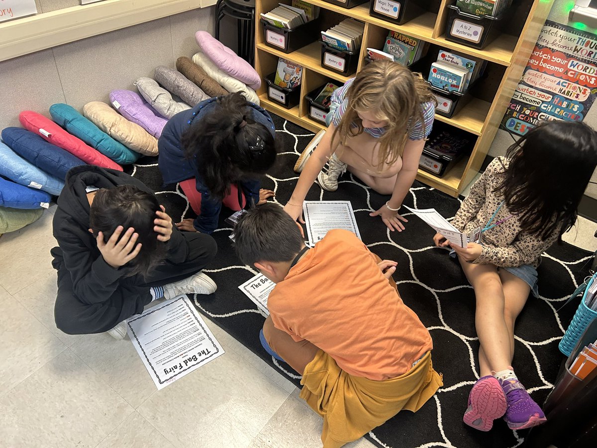 Excited to kick off our drama group's first table read in <a href="/CME3rdGrade/">CME 3rd Grade</a>!
We'll dissect the script, amp up the drama, and dive deep into themes &amp; author's purpose - all through intentional group collaboration. <a href="/CME_Tigers/">Colony Meadows</a>