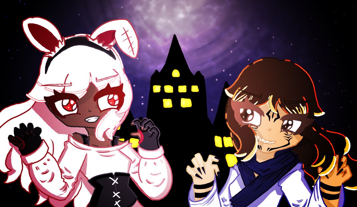 🎃GEEE ITS KINDA SPOOKY~! 🎃

#inktober2025day31 #inktoberday31 #inktober2025 #ocart #orignalcharacter #halloween #halloween2025 #bloodybunny #jujutsukaisen #sukuna #jjk