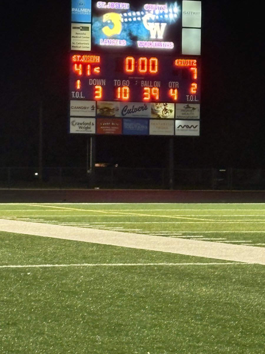 We are playing in November! 
Onto the Sectional Final! 
Lancers 41
Crivitz 7
#FAMILY #wisfb