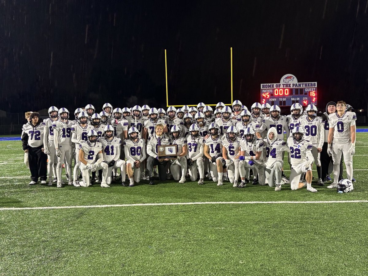 Congratulations to the Bison on a great season and a Section Runner up finish