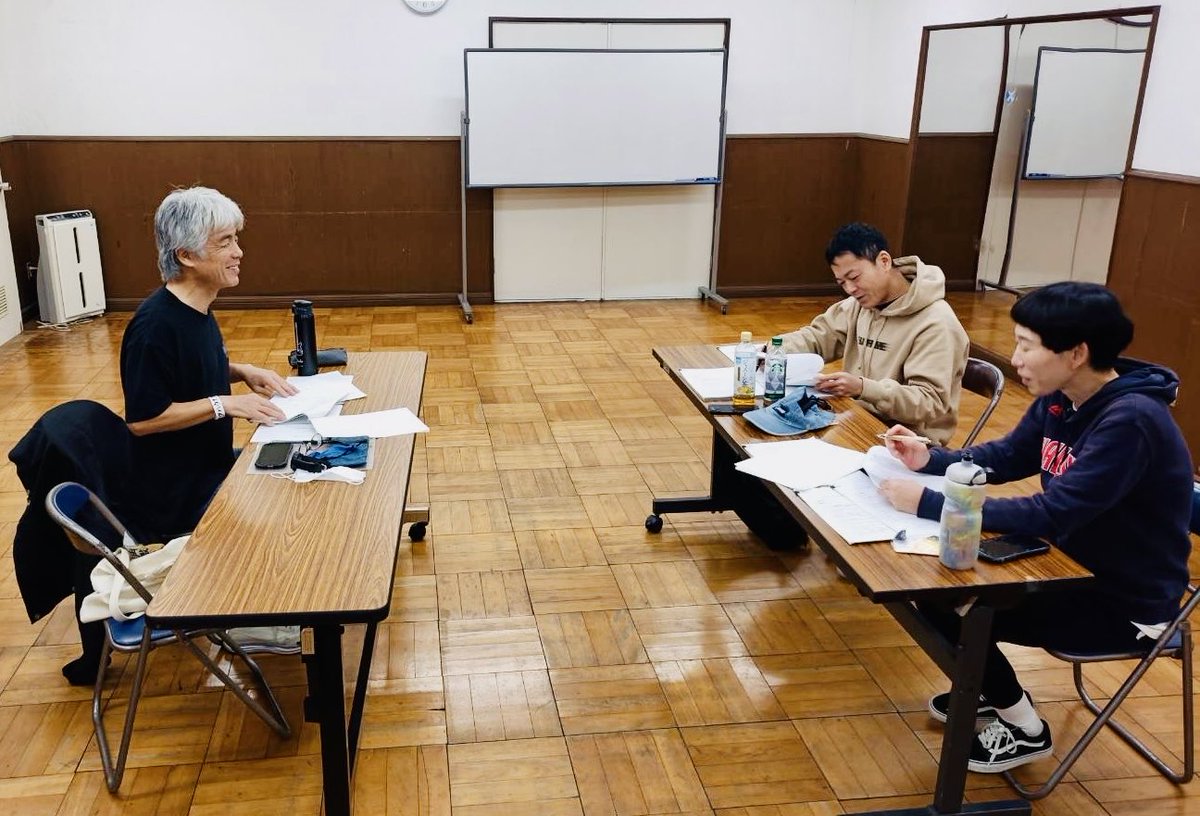 ujizo's tweet image. 【劇団チャリダー&apos;S 旗揚公演】 
➖私が私として生きられない世の中なんて〜レゾンデートル➖
3人の社会派？全編書き下ろしオムニバス👍

稽古、始まりました^^！

ご予約はコチラ↓
invicta.jp/gekichari/