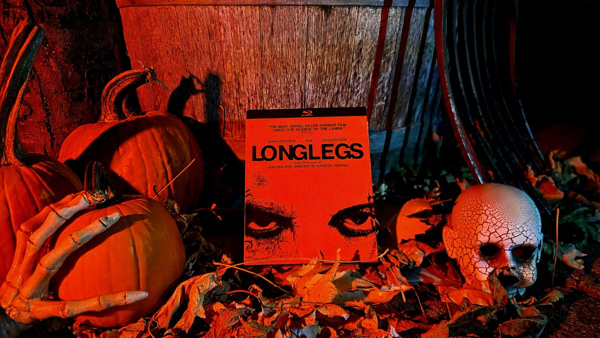 🎃🍂Road To Halloween XI🍂🎃
🎃👻Festival Of Terror💀🎃
🎃🍂End Of The Road🍂🎃

- Movie #31 - Longlegs (2024)

- Directed By: Osgood Perkins

- Starring: Maika Monroe, Blair Underwood, Kiernan Shipka, Michelle Choi-Lee, Alicia Witt &amp; Nicolas Cage

🎃👻HAPPY HALLOWEEN💀🎃