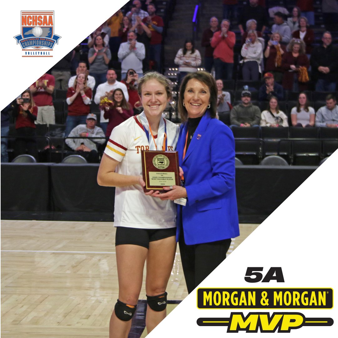 Congratulations to Hickory's Emmi Gambill on her 5A Volleyball MVP award presented by Morgan &amp; Morgan.
<a href="/forthepeople/">Morgan & Morgan</a>