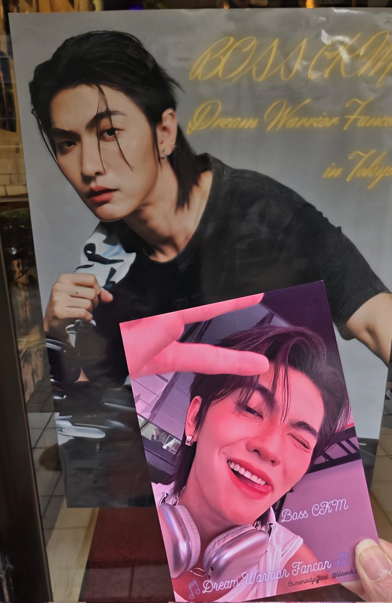 Boss CKM Dream Warrior Concert 直筆サインポスター みわもも2@🇹🇭🇯🇵🌏 on X