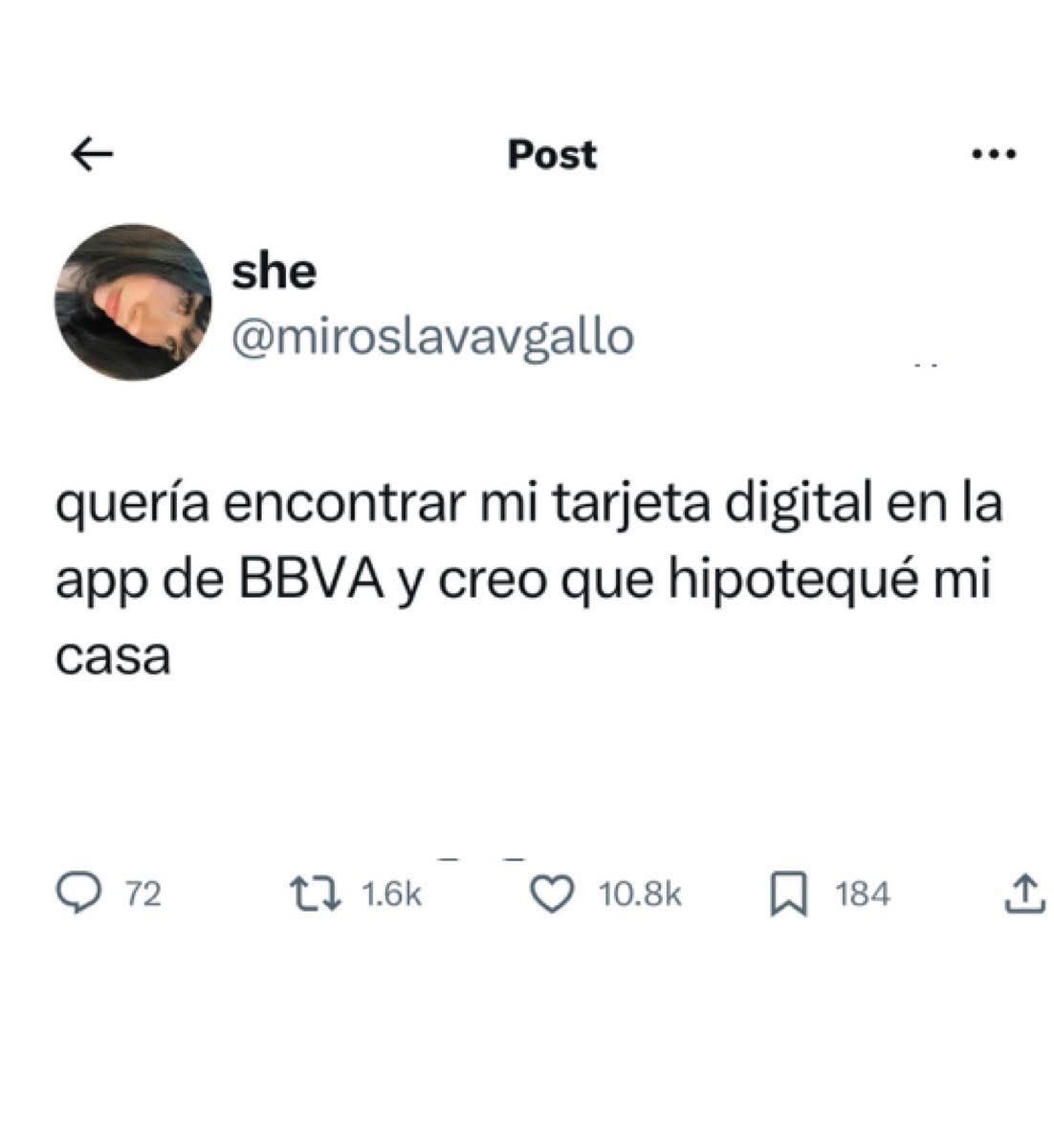 gansitou's tweet photo. @BBVA_Mex de ser la mejor a la más jodida app bancaria “ felicidades “ https://t.co/vUGvxj4hWR