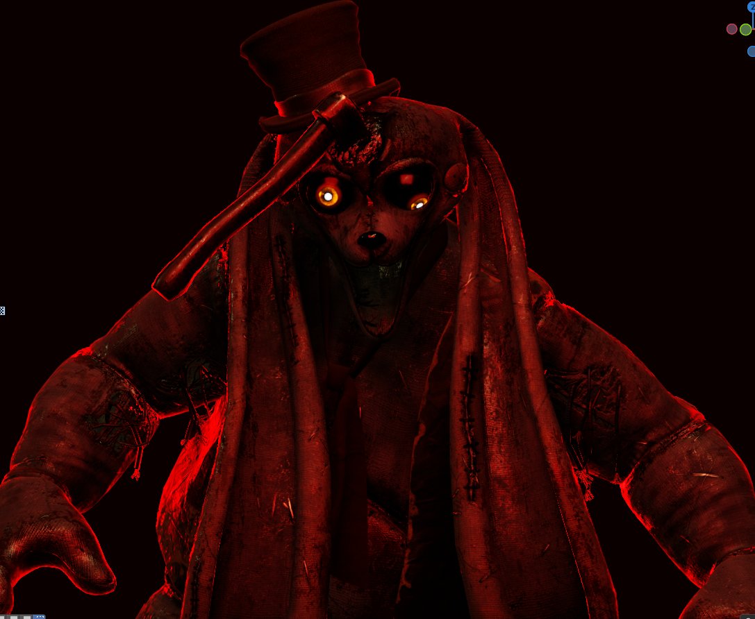 Mahmoujh_Venom's tweet image. Thumper's model is almost done 😈😈

#FNF #fnaf