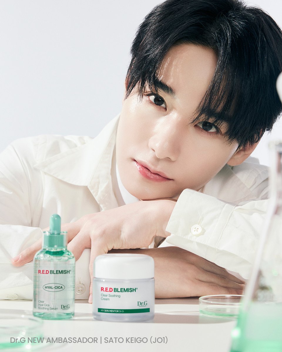 ／
✨𝐃𝐫.𝐆 𝐍𝐞𝐰 𝐀𝐦𝐛𝐚𝐬𝐬𝐚𝐝𝐨𝐫✨
​＼

グローバルボーイズグループ
#JO1 の #佐藤景瑚 さんが
ドクタージーの新アンバサダーとして就任！

肌をやわらかく包み込んでうるおいを届ける
レッドBCスージングクリームのように、
やさしい表情が溢れる
佐藤景瑚さん(JO1)と共にする