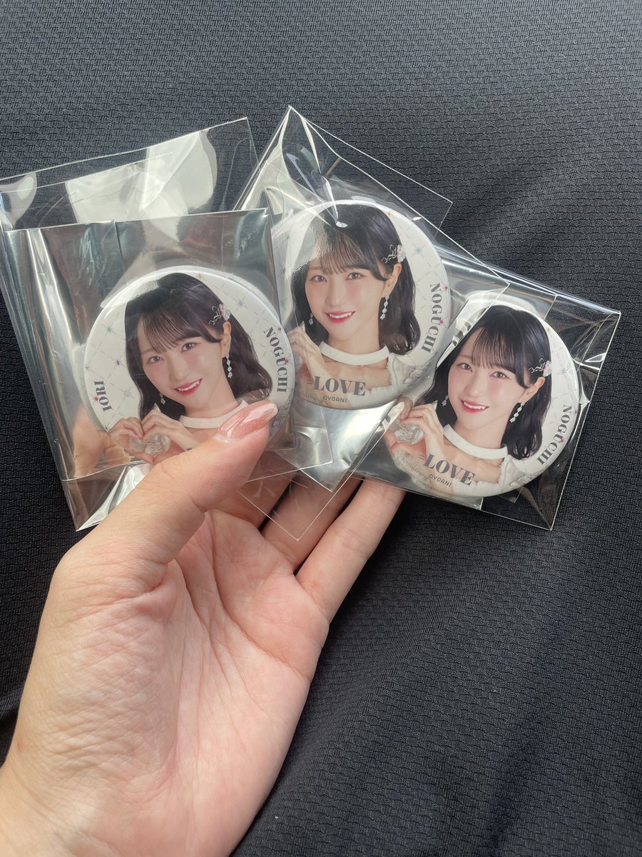 oshimamaika's tweet photo. #イコラブ8周年ツアー
 #イコラブ
イコラブ グッズ
缶バッジ トレ

求）佐々木
譲)野口

本日会場にてトレ希望です。よろしくお願いします。 https://t.co/Bj8iqXUsLe