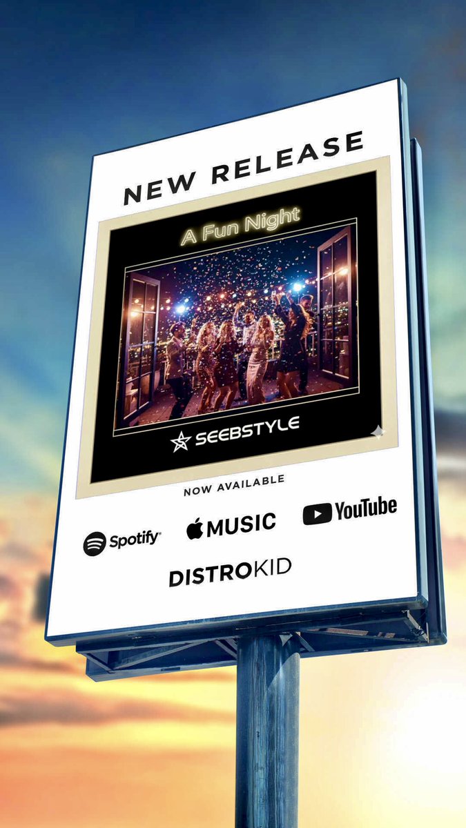 Check out my new EP "A Fun Night EP" distributed by <a href="/DistroKid/">DistroKid</a> and live on iHeartRadio! iheart.com/artist/id-4818…