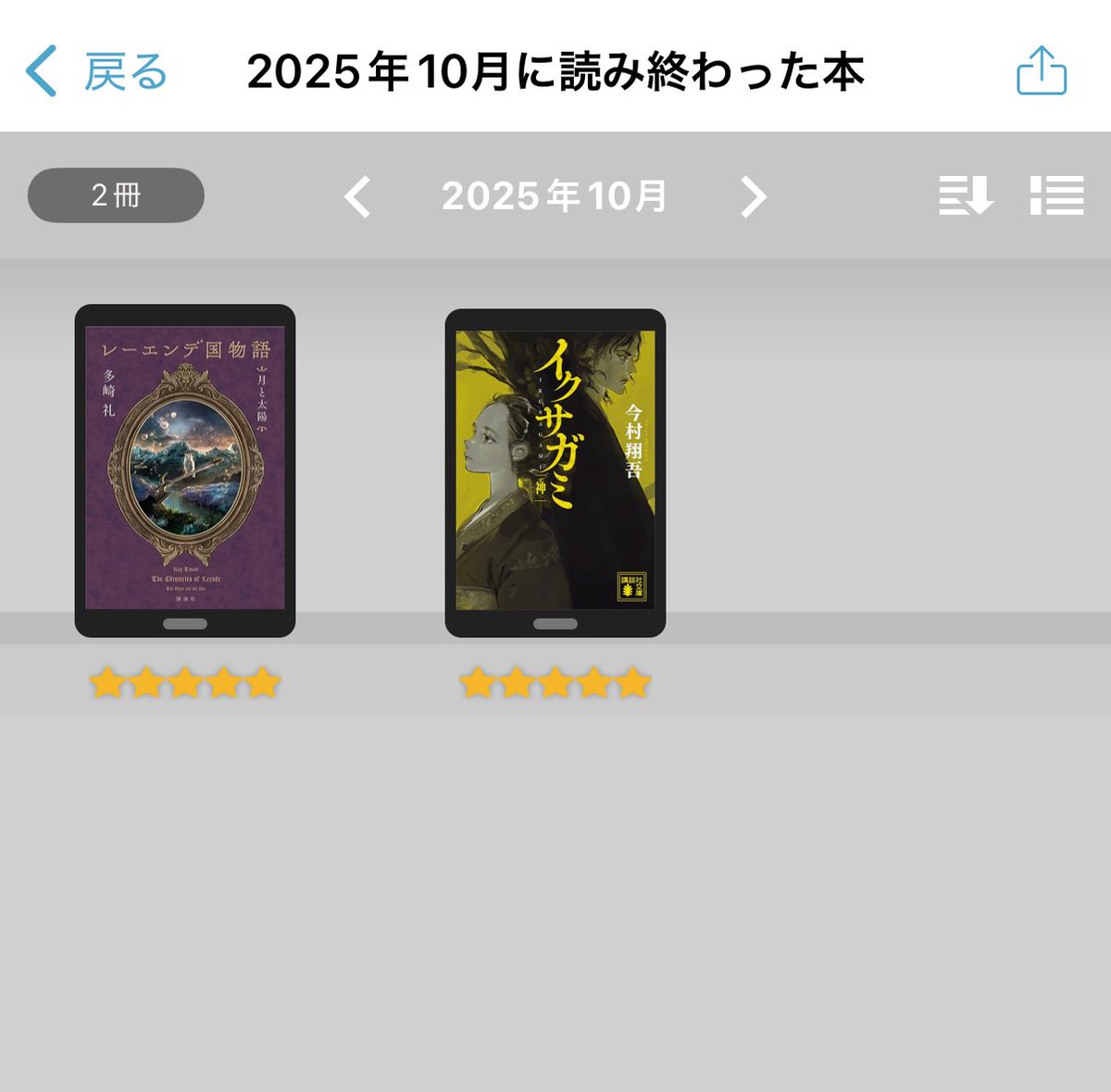 10月に読んだ本