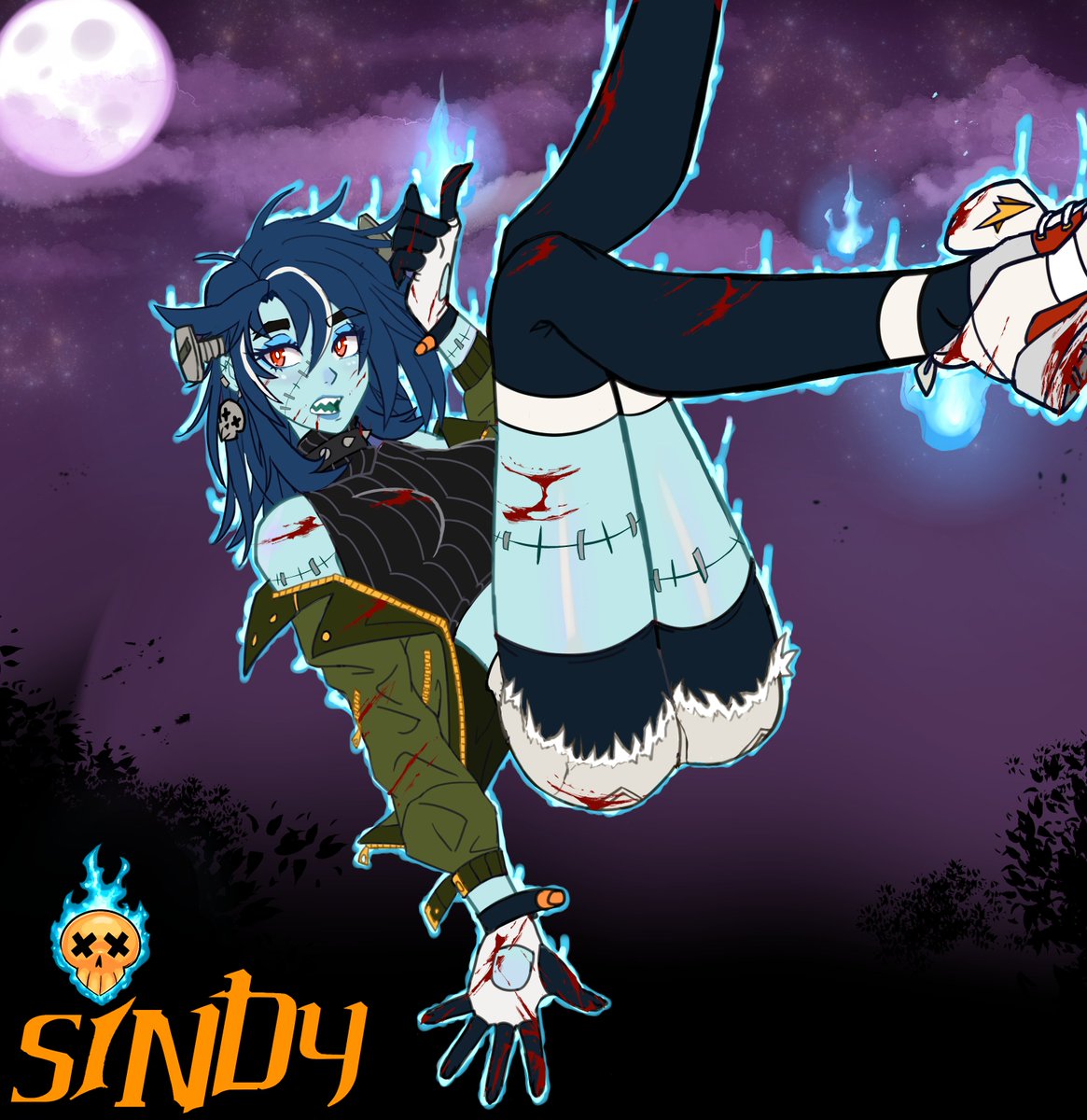 🦇👻🎃Happy Halloween❗️🎃👻🦇

Anna got possessed... and has turned into some sort of monster! Well, that sucks.

Have a great holiday everyone! Enjoy your candy!😋