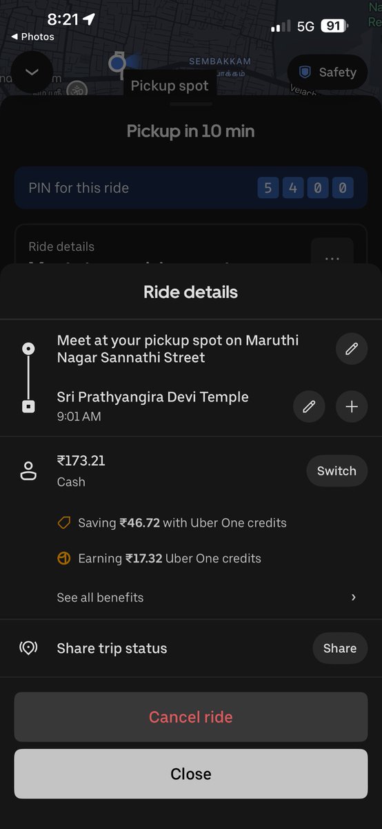 replymanik's tweet photo. @Uber_India Booked an Uber for ₹173, but the driver is demanding ₹330 for the same trip (details and screenshots attached). This is unacceptable! Please investigate and ensure transparent pricing for passengers. @Uber_India  @Uber_Support  #UberIndia #CustomerExperience https://t.co/SYdHg3Mdvm