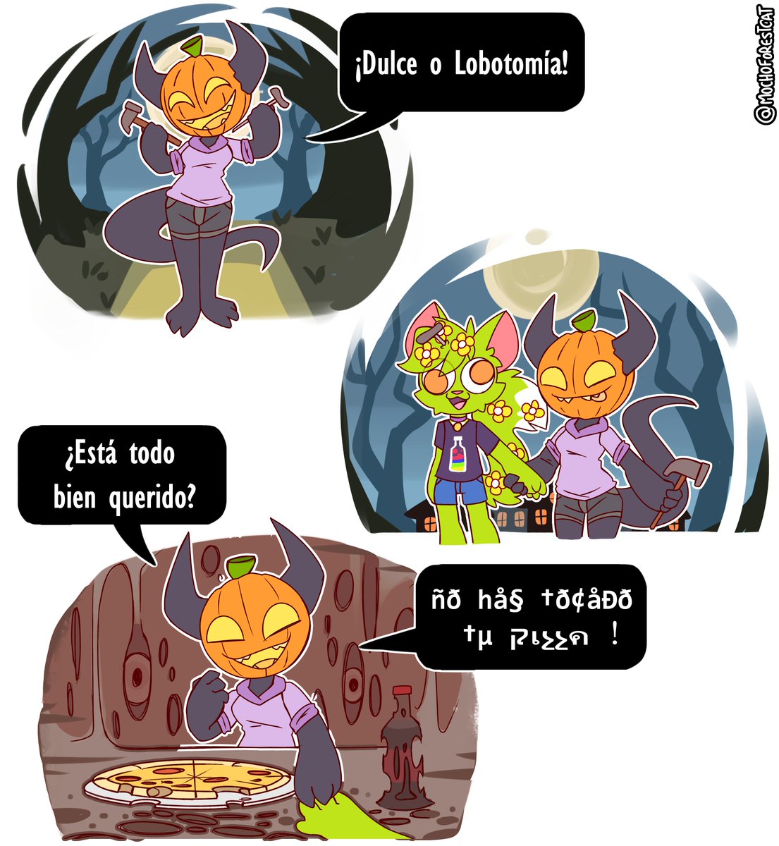 Una cita toxica en Halloween