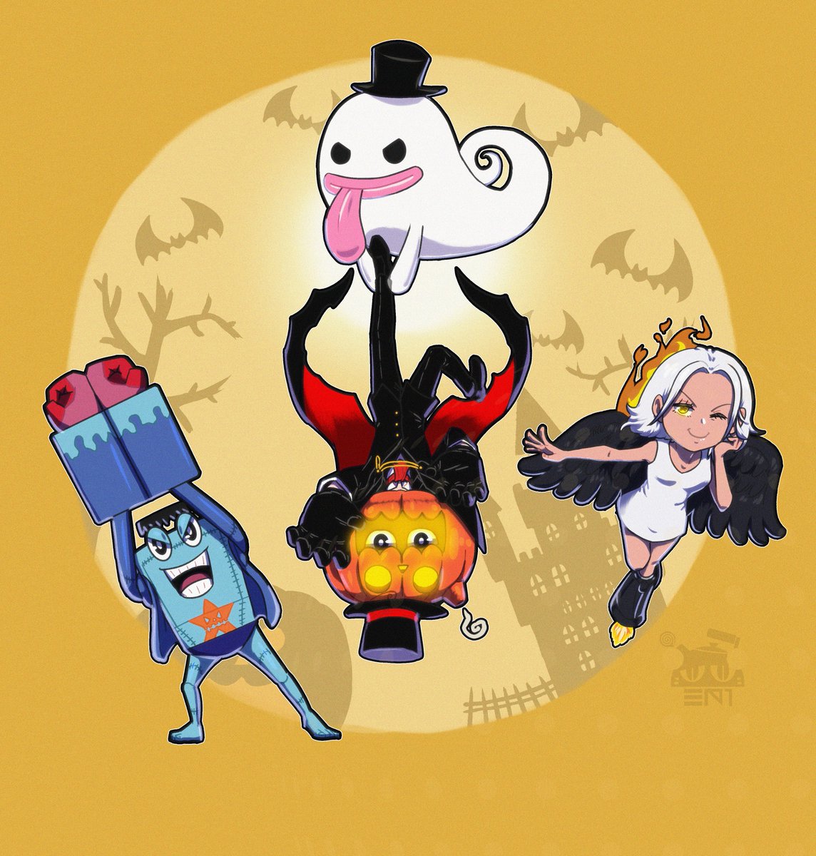 My OCs trick or treat🎃
ct. one piece halloween