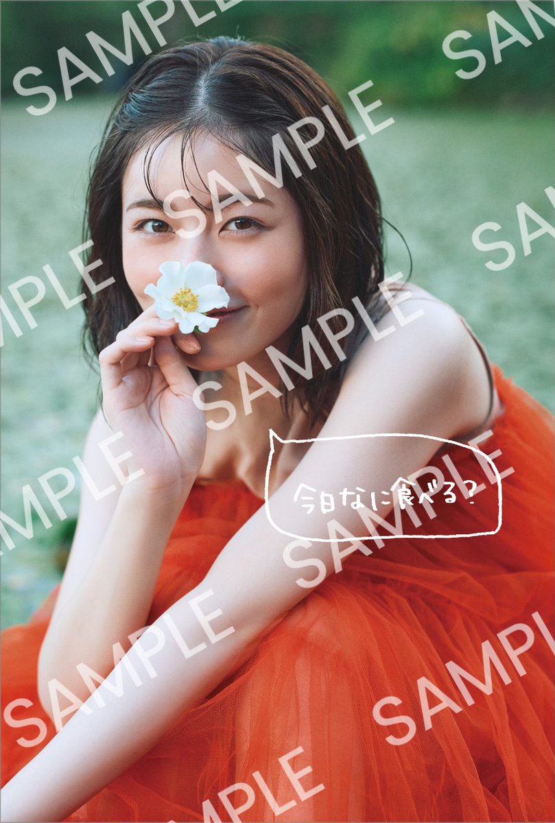 💐小芝風花カレンダー2026「Flower」💐 12月13日（土） 代官山 蔦屋