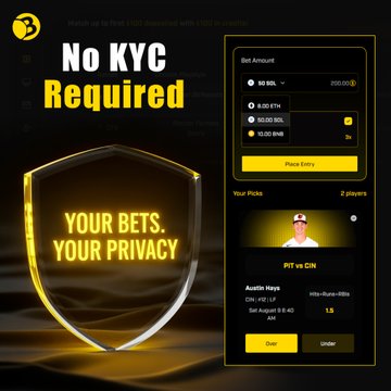 Your data, your game.
Betura keeps fantasy sports truly decentralized:
🚫 No KYC
🔐 Full on-chain transparency
⚡️ Instant crypto payouts
No forms. No middlemen. Just pure Web3 freedom.
🌍 betura.net