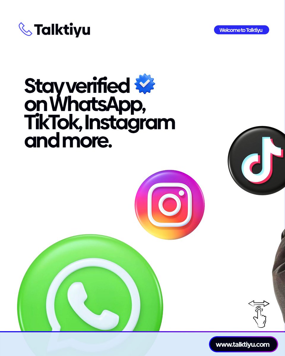 OurTalktiyuApp's tweet image. Welcome to a very stress-free month of November! No SIM, no stress. With Talktiyu, your virtual number is ready in just 60 seconds 🚀
 -
#Talktiyu #virtualnumber #virtualsim