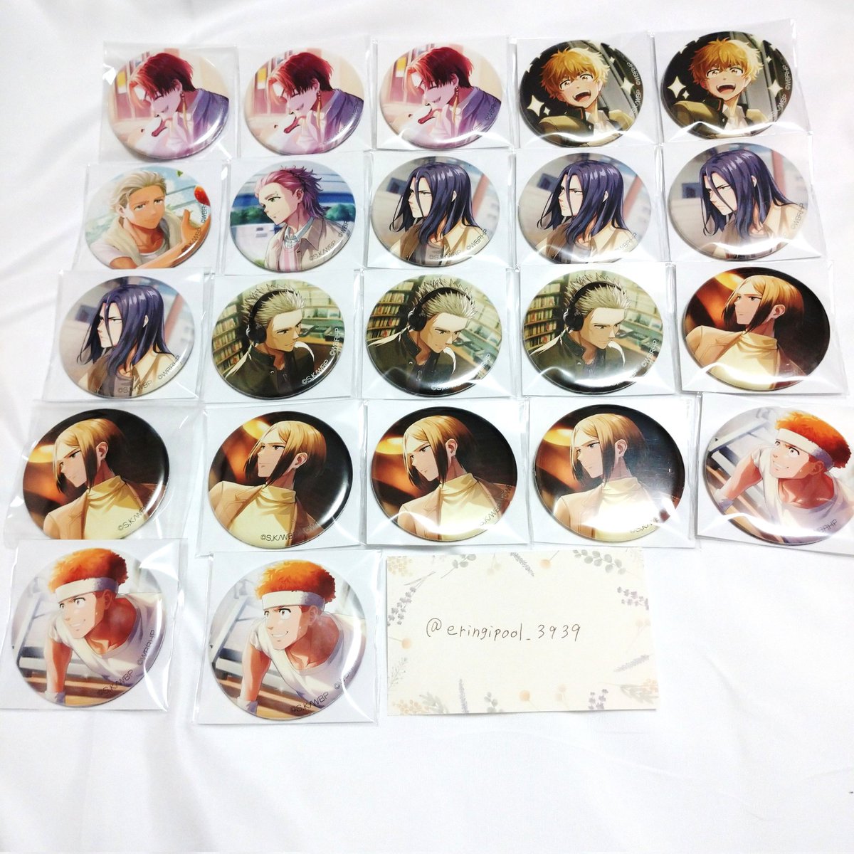 譲▶︎*蘇枋、楡井、梅宮、桐生、ﾟ杉下、ﾟ柊、佐狐、ﾟ柘浦

求:桜&gt;梶

郵送のみ。
蘇枋は桜との交換のみ。お声がけ被る場合ﾟ含む方優先。
1点からでも大丈夫ですが2点～だと助かります。
検索からでもお気軽にお声がけください。
よろしくお願いいたします。