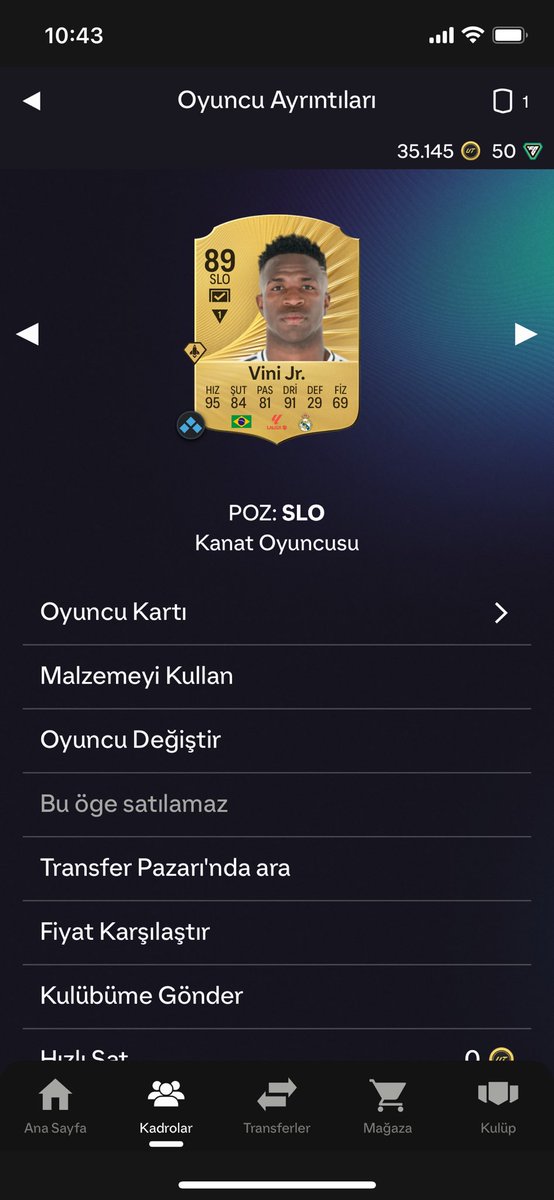 PoeNa661's tweet photo. @FutKoc 2K lık paketi açtıkk vini viniii https://t.co/dBqIkHXuh4