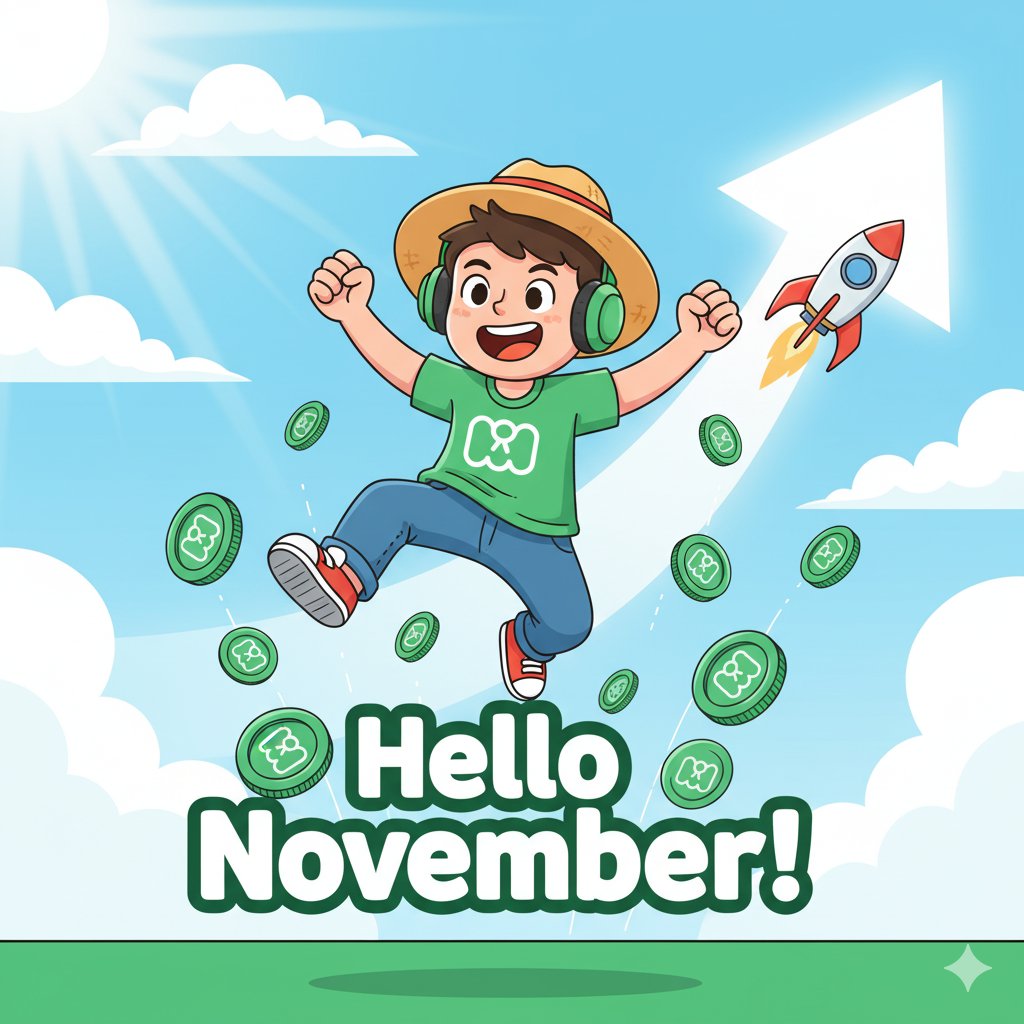 viewmynte's tweet photo. Happy New Month, ViewMynte Fam! π November is here, and we're ready to make it our best month yet. Let's carry forward the momentum, chase those goals, and build something incredible together. What are you most excited to achieve this month? Let us know! π #ViewMynte #HappyNovember #NewBeginnings #Growth $MYNTE