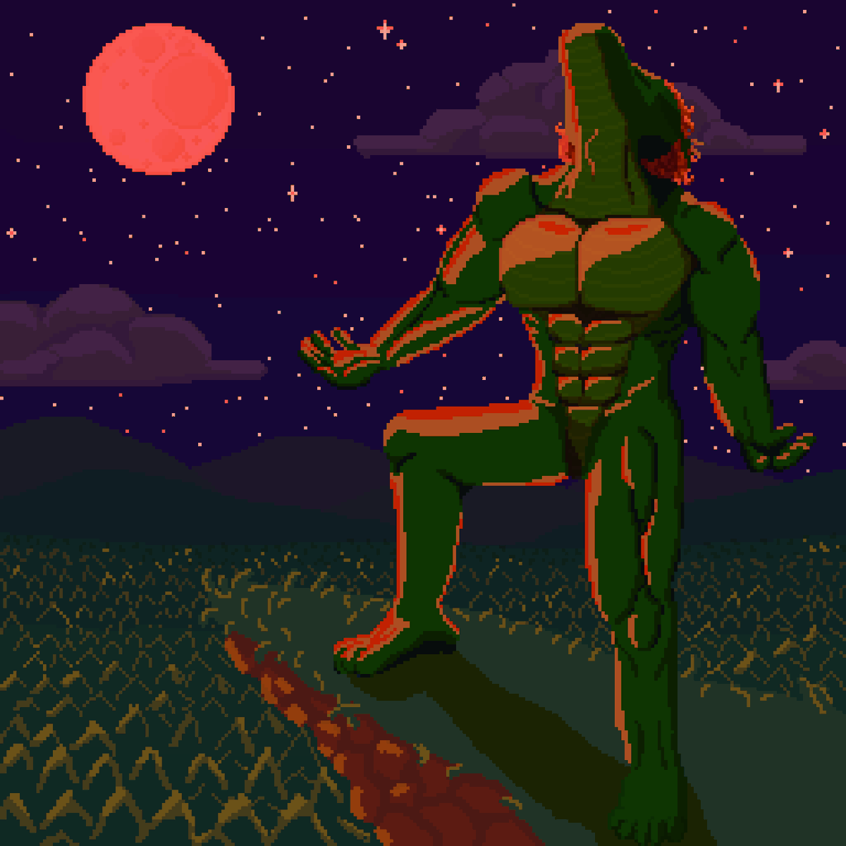 Only one day per year, but it's a good day #Halloween #furryartist #Weretober2025 
(Please ignore that it's November, I have no discipline TwT, I was rushing background)