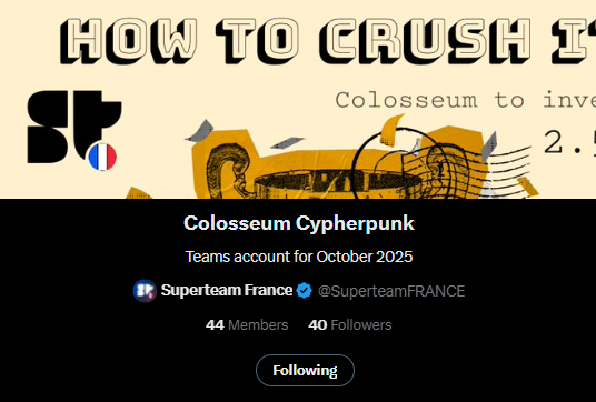 mozaiiic's tweet photo. The @SuperteamFRANCE intern had the great idea to make a list of all 🇫🇷 projects building for the @solana  hackathon @colosseum (go check it out, some real gems in there 👀).

https://t.co/r0xtxwF7wo

So I asked him to make one of for all the Superteam France members too, to sync it with my X pro lists.

https://t.co/tCXOvEFoiY

He added every single member… except me 😅