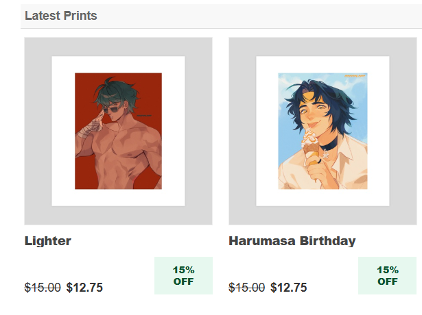 moonfloat_'s tweet photo. #inprint #zzzero PRINTS ARE UP!! GET EM WHILE THEY'RE ON SALE (PLEASE I NEED TO EARN A HUNDO SO BAD) https://t.co/YZCw9jcJmN