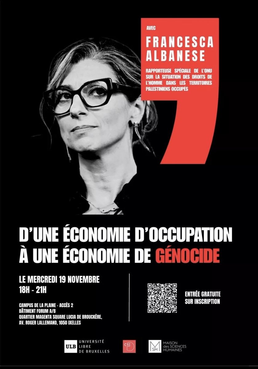 Contestée, décrédibilisée, mise en cause pour ses conflits d'intérêts avec l’Autorité palestinienne, accusée d'avoir bénéficié de fonds directement versés par le #Hamas, <a href="/FranceskAlbs/">Francesca Albanese, UN Special Rapporteur oPt</a> continue de salir le mandat confié par les Institutions internationales. 

Elle est annoncée à