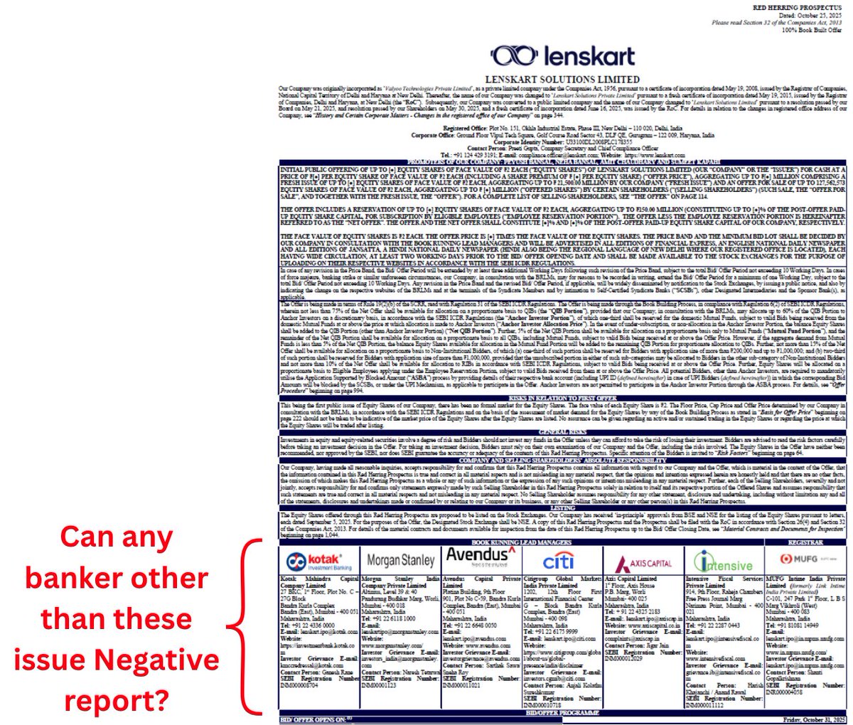 ProSetups_'s tweet image. Macquarie released a brutal &quot;Underperform&quot; report the same day Paytm listed, calling it a &quot;cash guzzler&quot; with no clear path to profitability. Result: Over 75% crash.

The twist? Macquarie was not awarded Paytm&apos;s IPO mandate while those who got it published bullish reports.

Now…