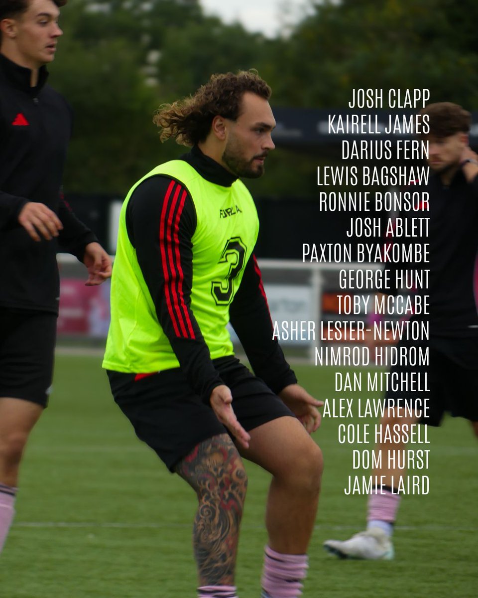 Cup Day at Varsity 🏆 changed to a 2pm KO. 

📲 swipe to see the squad

#uptheathletic