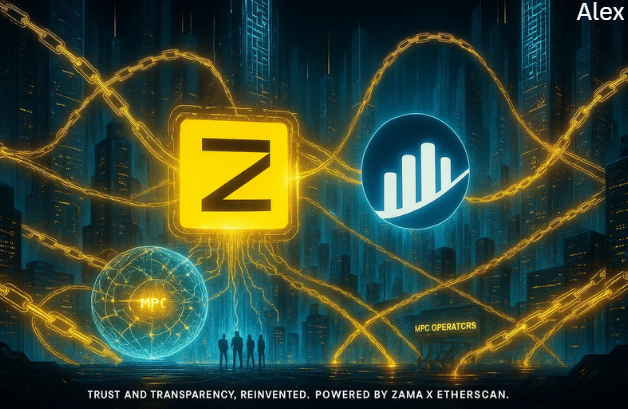 lisdis123's tweet photo. 🚀 Big news for privacy & transparency lovers!

@zama_fhe just welcomed @etherscan, one of Ethereum’s OGs, as its 7th Genesis MPC Operator! 🧠✨ 

For years, @etherscan has stood for fairness and open access to blockchain data, no gatekeeping, no secrets, just reliable transparency. Now, they’re taking it to the next level by joining @zama_fhe’s network to help secure Fully Homomorphic Encryption (FHE) keys, the tech powering confidential smart contracts. 🔒

So what does this mean?
Etherscan will help safeguard encrypted key operations, ensuring data security stays airtight while everything remains publicly verifiable. Because in the future of blockchain, trust shouldn’t come at the cost of transparency. 🌐

🔥 Why it matters:
With Etherscan on board, Zama becomes even more decentralized, secure, and transparent. This partnership reinforces Zama’s mission, making privacy the default layer of Web3. No compromises, just a safer, fairer, and more private internet for everyone.

💬 Privacy + Transparency = The future Web3 deserves.

 #ZamaFHE #ZamaCreatorProgram