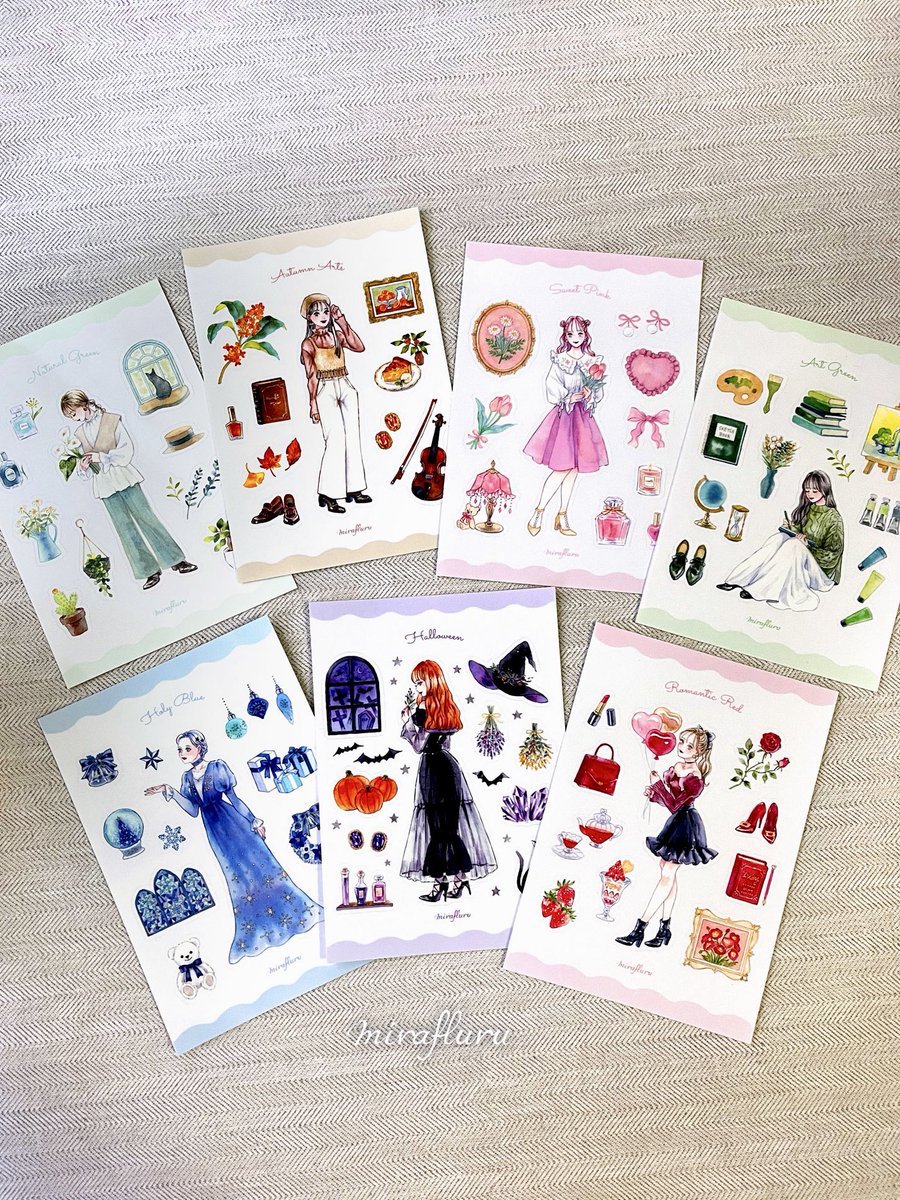 #デザフェス62 出展します💐
【デザインフェスタvol.62】
🔸出展日:両日
🔸出展名:mirafluru
🔸ブース番号:B-247,B-248
花ドレスの2026年カレンダー、アクリルチャーム、スマホケース、シール、ノート、イラスト集など
遊びに来ていただけたら嬉しいです🌷
#デザフェス62リポスト
@designfesta