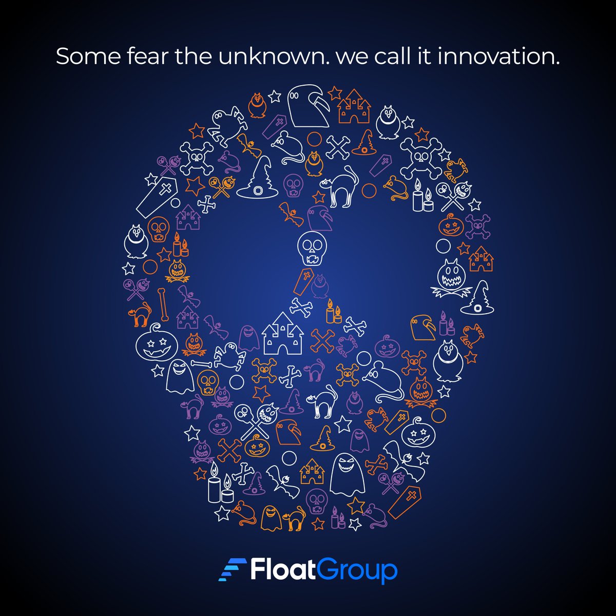 The_Float_Group's tweet image. The unknown doesn’t haunt us — it inspires us. 

#HappyHalloween #SpookyInnovation #FearlessInnovation #InnovationMagic #EmbraceTheUnknown #InnovatorsNeverFear #CreepinItCreative #HauntedByIdeas #ThrillOfInnovation