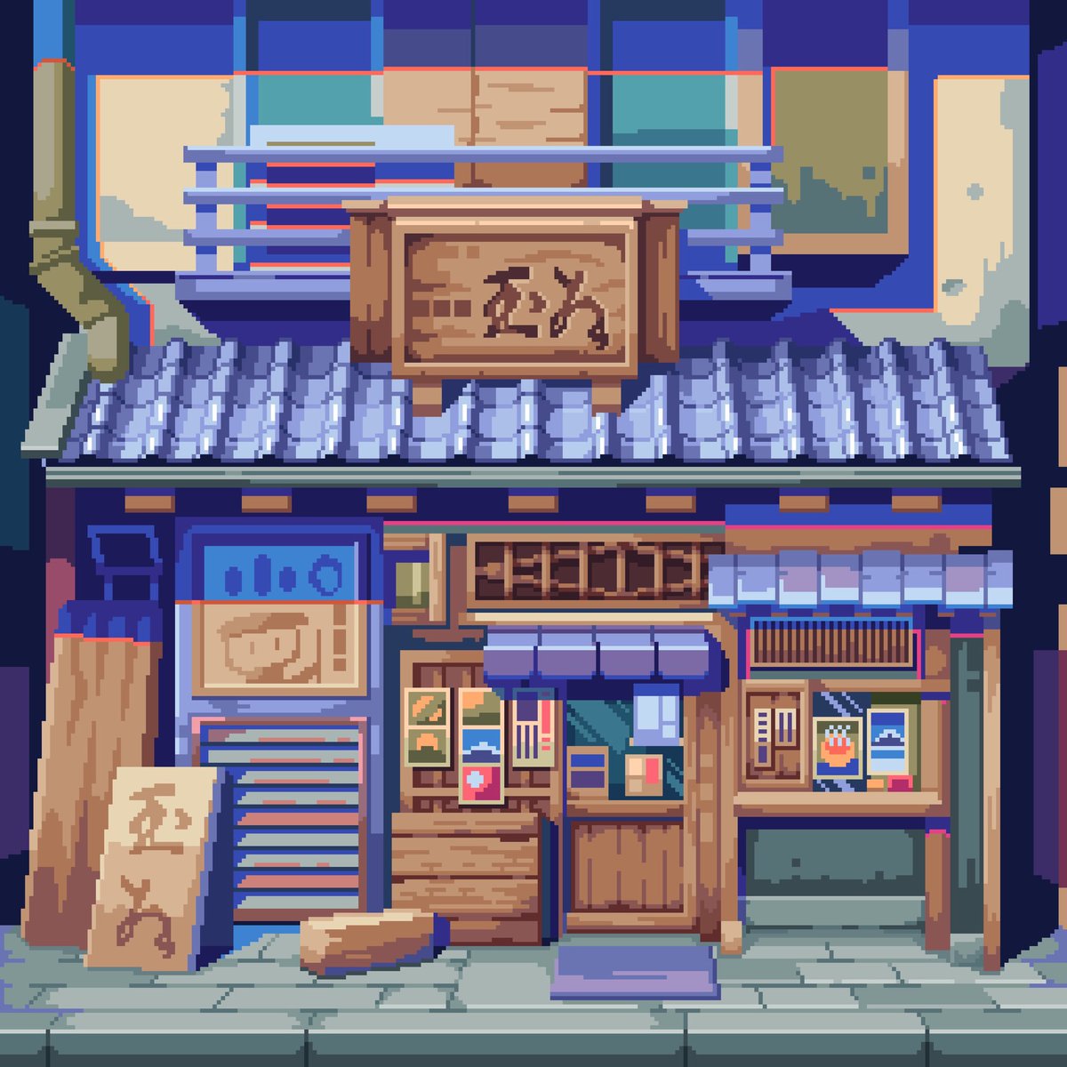 The reference and the pixelart 
#pixelart #ドット絵