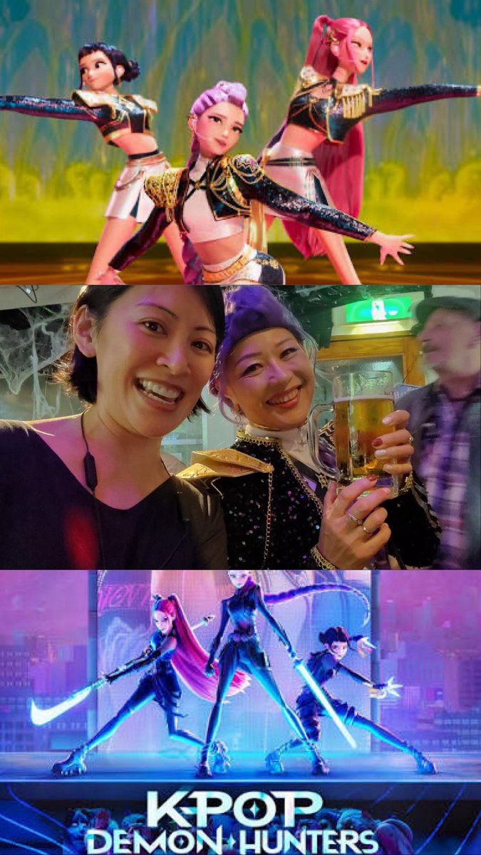 NihongoSA's tweet photo. 久しぶりに釜山でゲットした虎つけて #ハロウィン #コスプレ した♪でも #DEMONHUNTERS って英語と韓国語でオンエアだから知らない日本人多めで外国人の方が反応してくれた♪#Halloween https://t.co/FblwoKXdGB