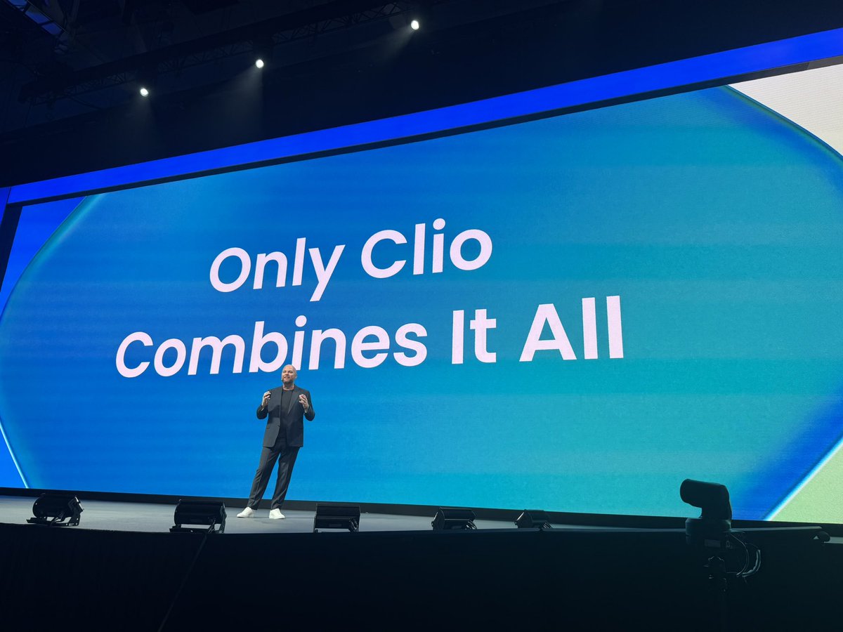 RobertHanna_eth's tweet image. When product and tech unite, the future of law shifts. Live from #ClioCon Boston, I sat down with Jonathan Watson (CTO) and John Foreman (CPO) of @goclio to talk the Intelligent Legal Work Platform, Vincent by Clio, and AI built to reduce burnout &amp;amp; boost impact on @LegalSpeakPod!