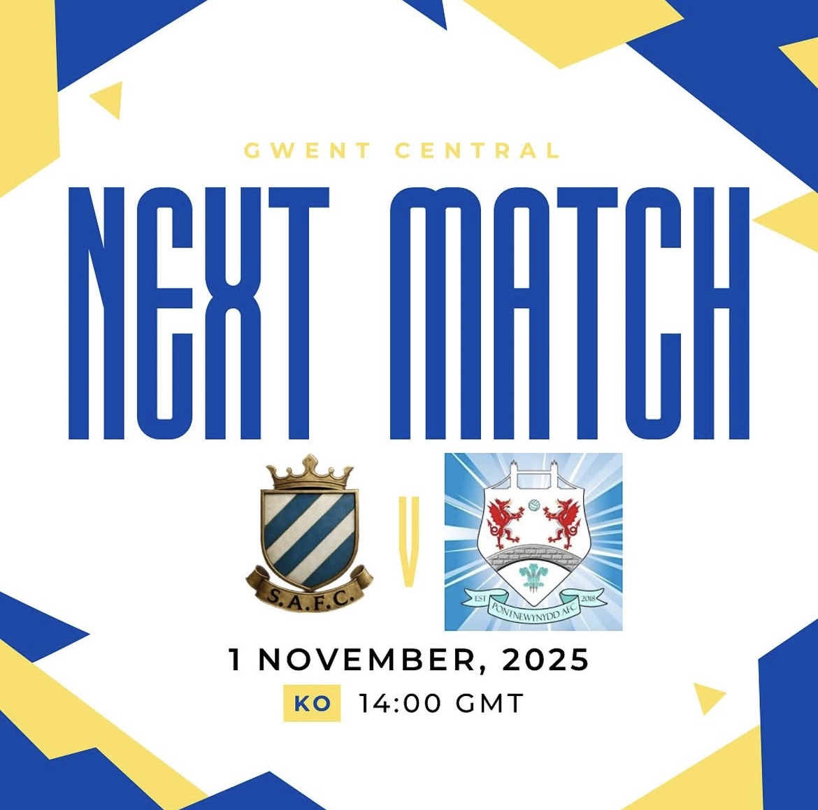You Know The Drill 📣 

After the <a href="/ConsBravoDarts/">Cons Bravo 🎯 🏴󠁧󠁢󠁷󠁬󠁳󠁿</a> sealed the league title last night we turn our attention to #Football 

All the best to our coaches/players today representing their clubs 🙌🏻 

<a href="/CwmbranTown/">Cwmbrân Town AFC</a> <a href="/croesyafc/">Croesyceiliog AFC</a> <a href="/PontnewyddUtdFC/">Pontnewydd United AFC</a> #SebastapolAFC

#ConsBravo ©️
