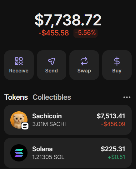 Sachi Coin tweet media