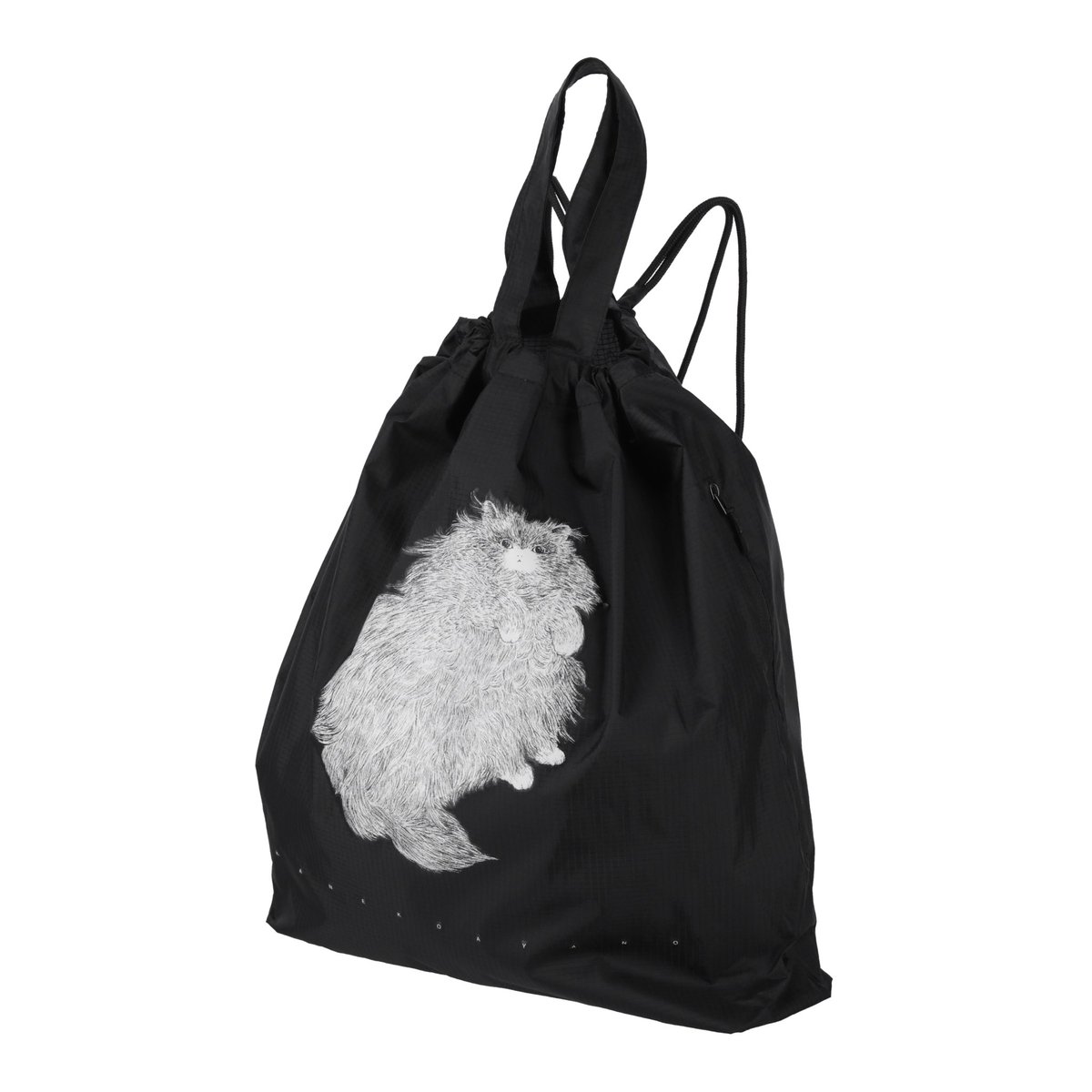 🐈新作グッズ🐈 「単独演奏会『石の糸 ひとりでに』ナップサック