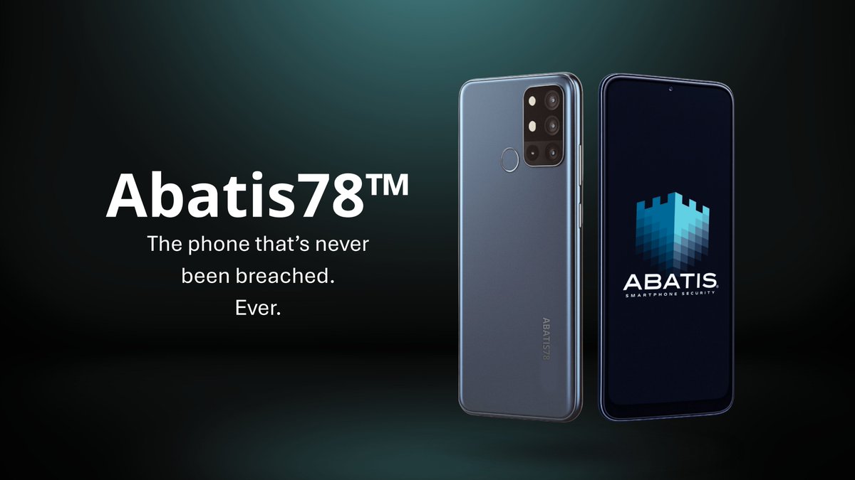 For 20 years, Abatis has protected governments, banks &amp; militaries.

Now that same unbreakable tech defends your pocket.

Abatis78 — the phone that’s never been breached. 

Ever.