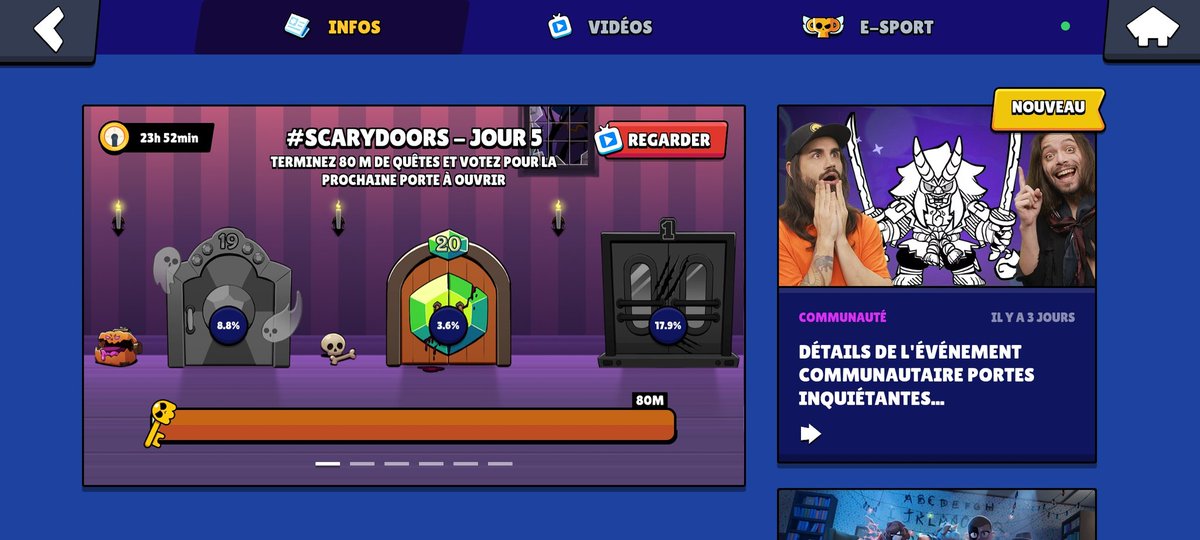 ClementPloplo's tweet photo. J'aime les gemmes #ScaryDoors #BrawlStars https://t.co/1aG7jkiblU