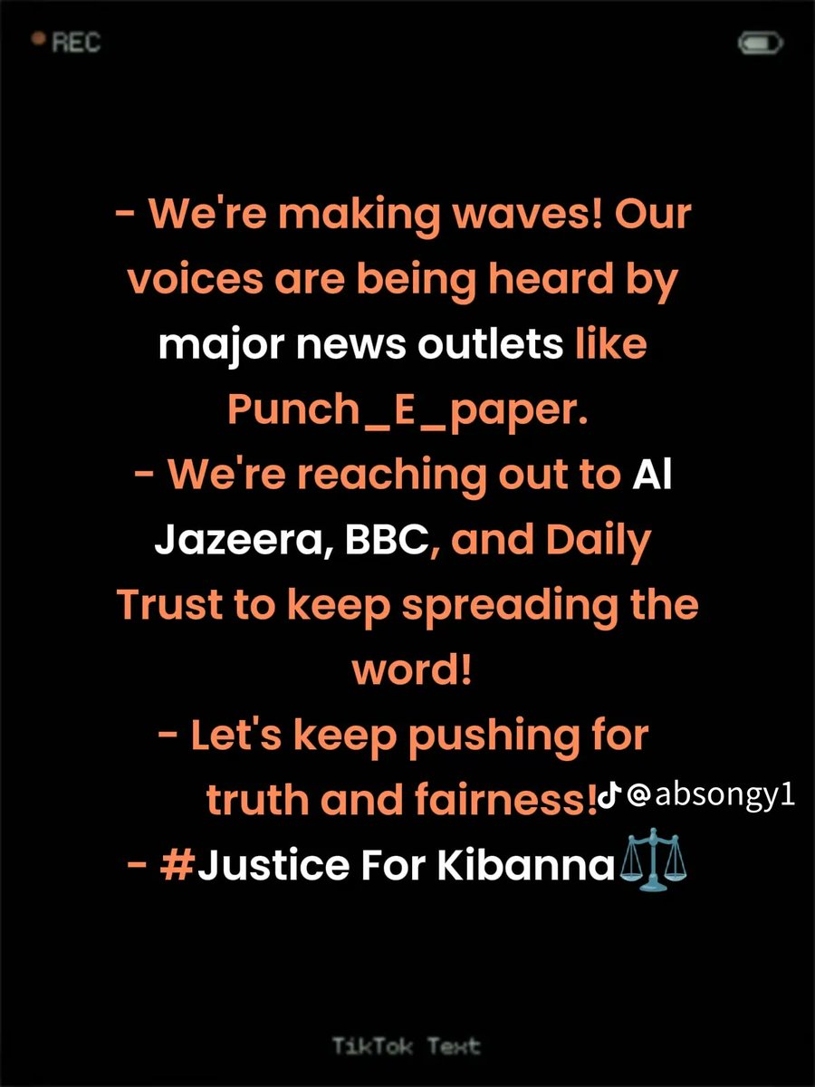 151Musty's tweet photo. We demand for justice #amnestyinternational #justicebarristerkibanna#bbc, Jazeera and daily trust @amnestyusa # Trust to keep spreading the word # let's keep pushing for truth and fairness #@ justice for barrister kibanna https://t.co/hhxg9bknMx