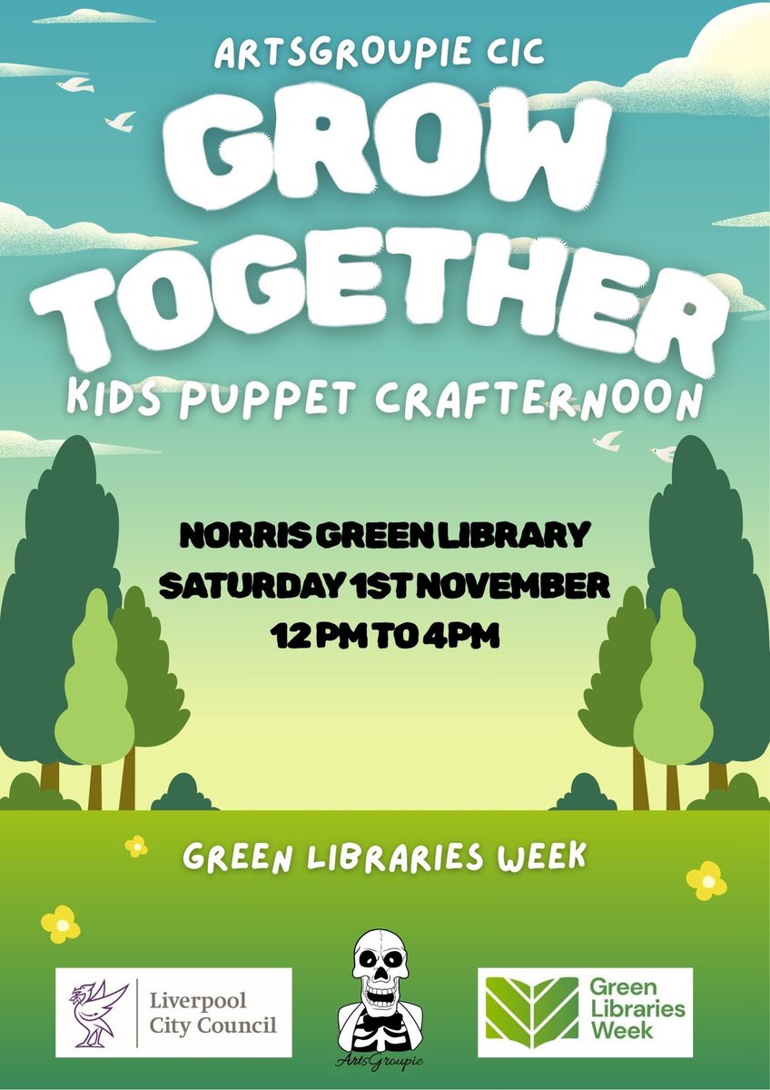 JohnnieMaguire's tweet image. Rainy Day, last weekend of Half Term BOOOOOOOOO,
so, join ArtsGroupie for FREE Shadow Puppetry at our Crafternoon at Norris Green Library 
#greenlibrariesweek
#freeactivitiesforkids 
#thingstodoinliverpool