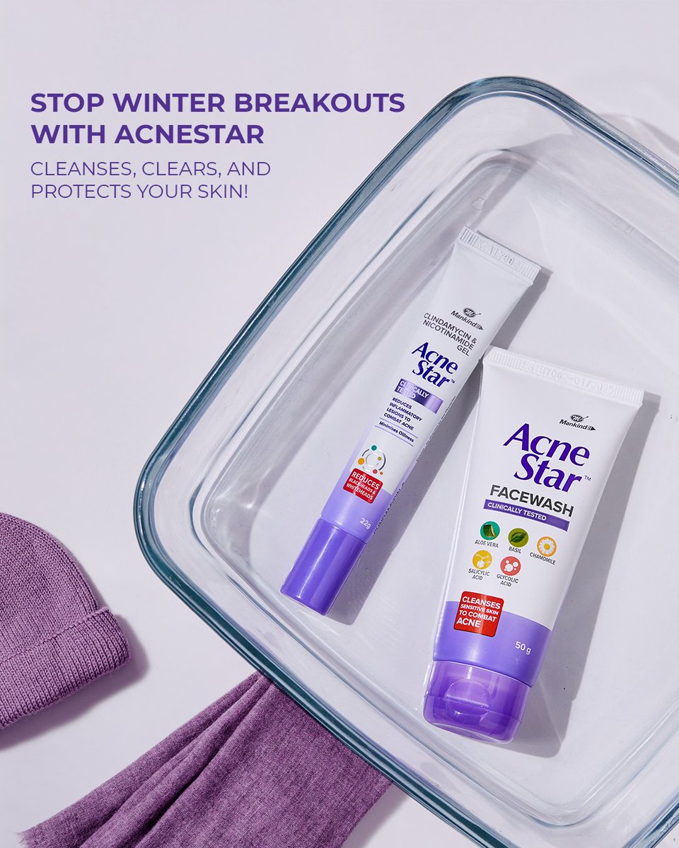 AcnestarGel's tweet image. Sudden breakouts with the weather shift?
AcneStar cleanses, clears, and protects every day.

#AcneStar #ClearSkinJourney #BreakoutControl #SkinUnderCheck #WeatherChangeSkinCare #PimpleCare #DailySkincareRoutine #AcneSolution #CleanseClearProtect #AcneFreeSkin