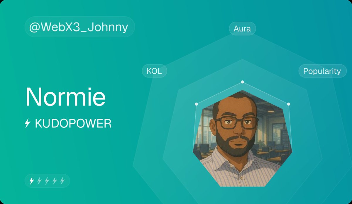 WebX3_Johnny's tweet image. Just got some Kudos on @kudoswapAI — The growth engine for live tokens, rewarding on-chain &amp;amp; social contributors with discounted swaps. You can give me kudos on kudoswap.com/WebX3_Johnny