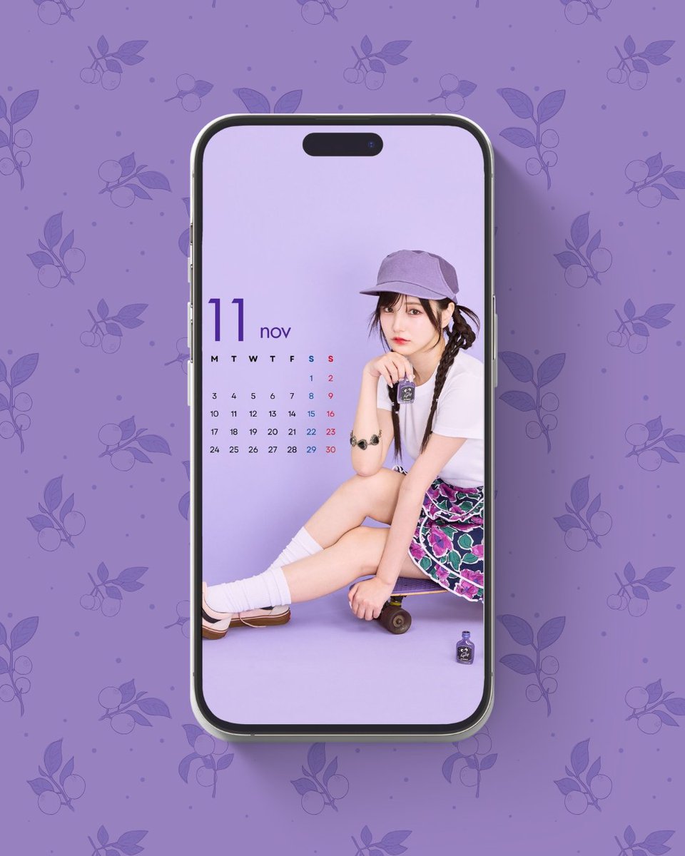 11月のカレンダー👀
もうすっかり秋だね🍂
涼しくなってきたけど今月もがんばろう💜