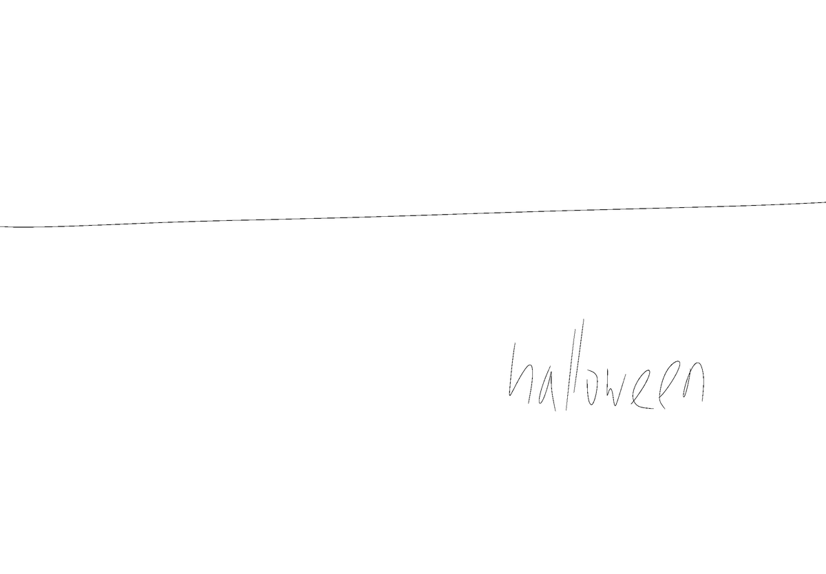 Was gonna make a Halloween drawing but I was so tired so just visualize the finished piece ok