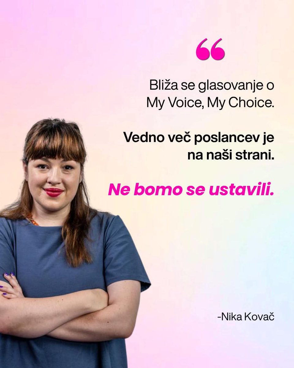 V Sloveniji se družba ukvarja z nasilništvom, kriminalom, umori...

Te punce pa, zavite v kokon-e, slepe in gluhe za okolico okoli sebe rinejo z agendo abortusov...🤦🙏😔

#popolnomazgrešeno... Cc