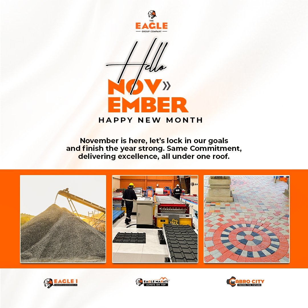 Eagle_Concrete's tweet photo. 𝗛𝗮𝗽𝗽𝘆 𝗡𝗲𝘄 𝗠𝗼𝗻𝘁𝗵.
Our commitment remains, to deliver excellence under one roof
 #Eagle1 #number1constructionpartner https://t.co/X6y6yucAt2