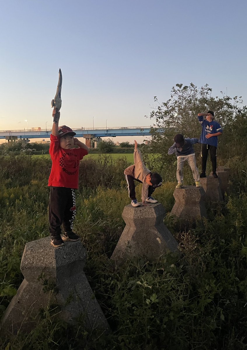 二年半スクスクと成長し
遂に自力で登る事が
出来るようになった四男坊